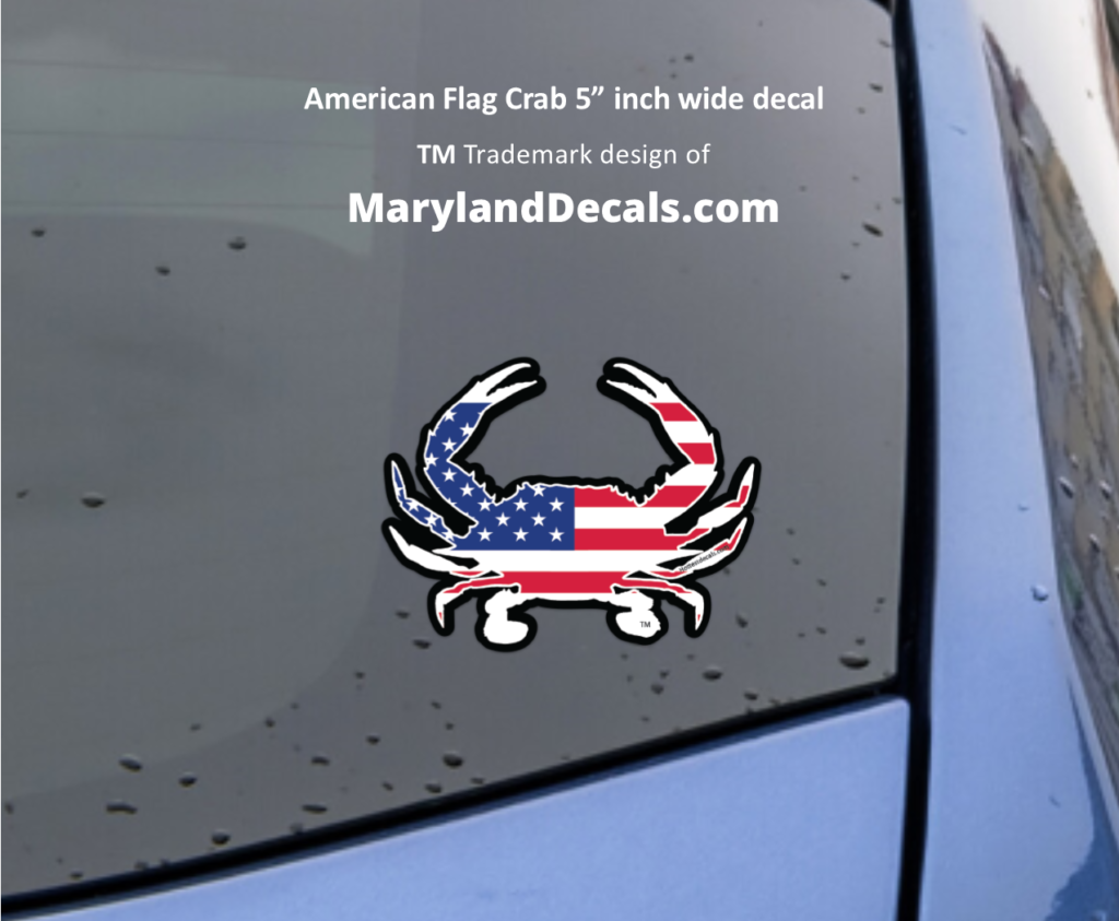 American Crab decals stickers