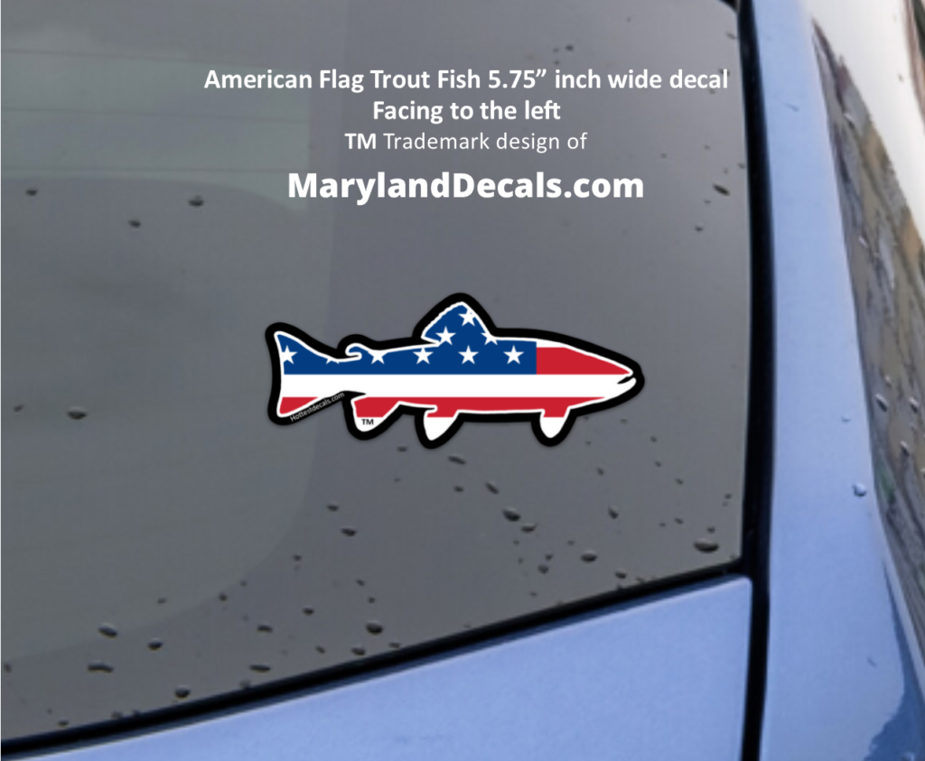 AMERICAN TROUT DECAL