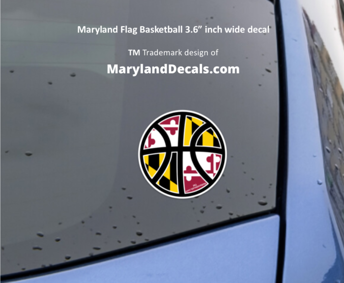 Maryland basketball decal