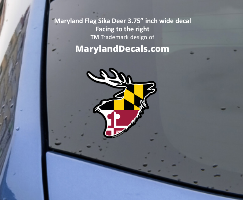 Maryland Buck decals