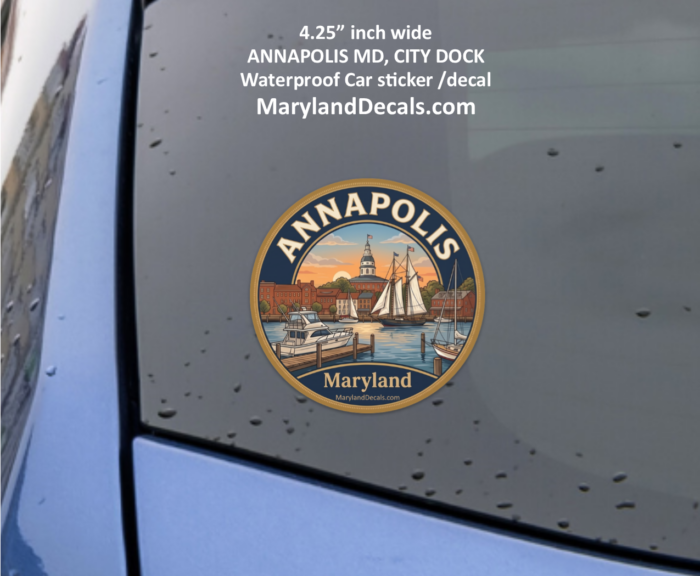 Annapolis car decal sticker