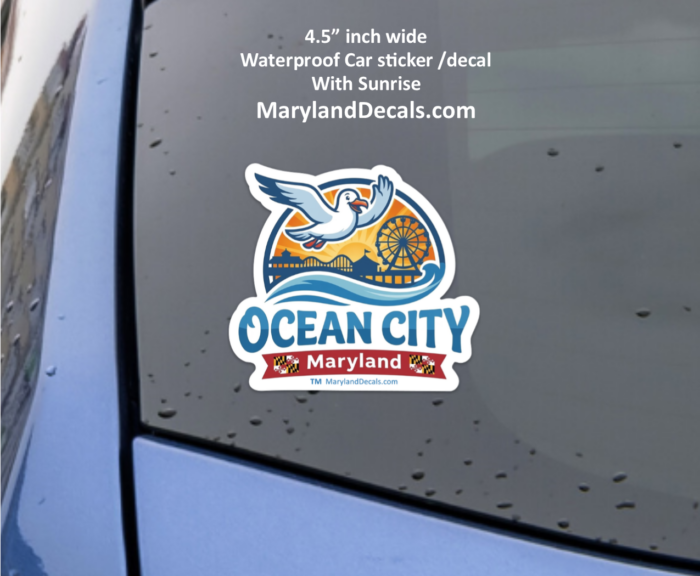 Ocean City car sticker